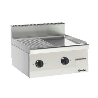 Bartscher | Grillplaat 600, B600, 1/2-1/2