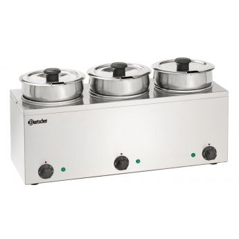 Bartscher | Bain-Marie Hotpot, 3x pan, 3,5 L