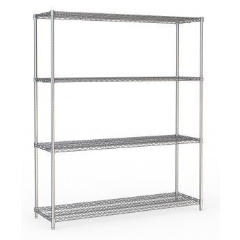 Combisteel | Stelling 4 levels 1500 demontabel - CMBI-7530.0015