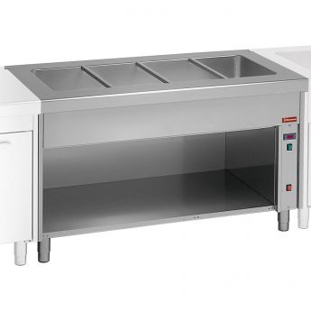 Diamond | Bain-marie element op open kast 2x GN 1/1 | S80/BT08