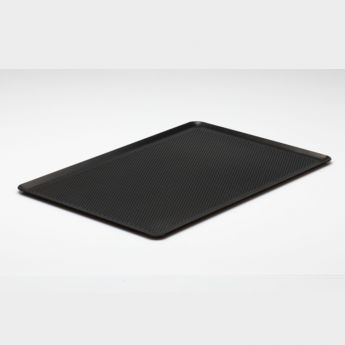 Gastro Inox | Aluminium bakplaat geperforeerd met non-stick coating 600x400mm, randen 45° - GI-502.040