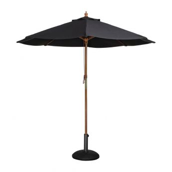 Bolero ronde parasol zwart 3m