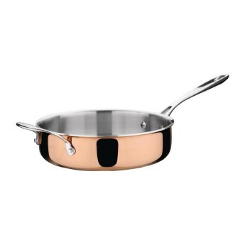 Vogue Triwall koperen inductie sauteuse 24cm