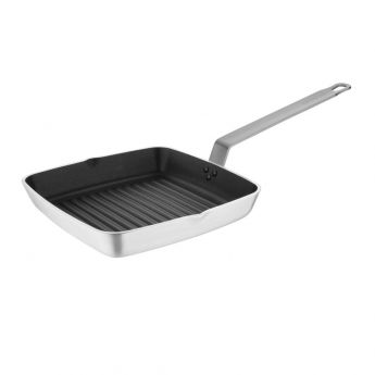 Vogue vierkante grillpan 24cm