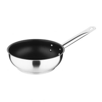 Vogue Platinum Plus RVS anti-aanbak inductie sauteuse 20cm