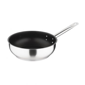 Vogue Platinum Plus RVS anti-aanbak inductie sauteuse 24cm