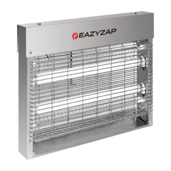 Eazyzap LED insectenverdelger 8W geborsteld RVS