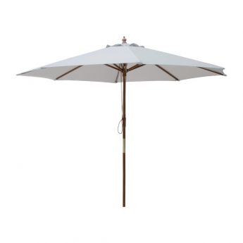 Bolero ronde parasol grijs 300cm