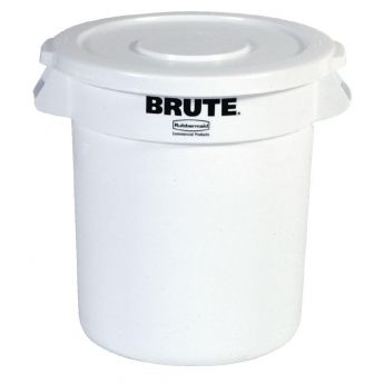 Rubbermaid Brute ronde container wit 121,1L