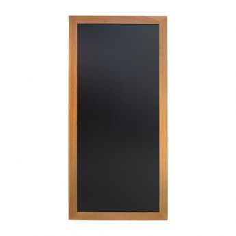 Securit lang wandbord teak effect 120x56cm