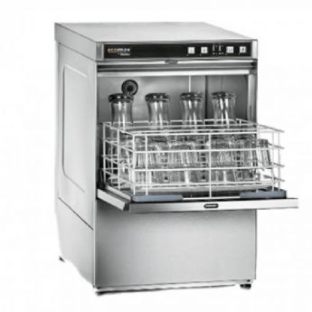 Ecomax G504B-S glazenwasmachine (met ingebouwde waterontharder), made by Hobart