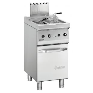 Bartscher | Friteuse Gas, 700, B400, 2x7L