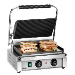 Bartscher | Contact-grill "Panini-T" 1GR