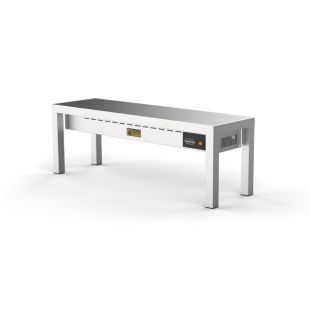 Combisteel | Etagere keramisch verwarmd 1 niveau 1000  3 heaters À 250w - CMBI-7020.0700