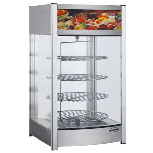 Combisteel | Roterende warmhoudvitrine 97l - CMBI-7487.0110