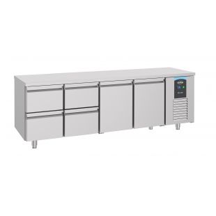 Combisteel | 700 koelwerkbank 2 deuren 4 laden energy line - CMBI-7489.5535