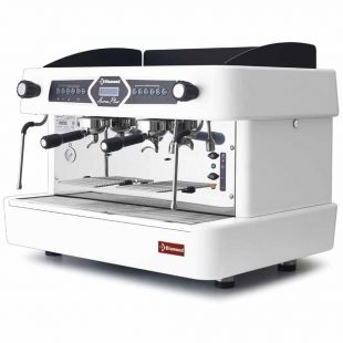 Diamond | Koffiemachine 2 groepen, automatisch (met display) - WIT | AROMA/2EW