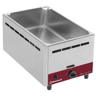 Diamond | Bain-marie op gas, tafelmodel GN 1/1 - 150 mm | BMG-1/1