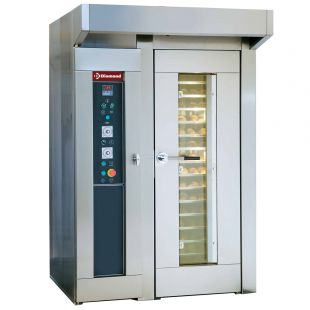 Diamond | Oven voor bakkerij en banketbakkerij, ronddraaiend, 15 of 18 Niv. (450x650 mm of 500x700 mm) | FRM/4E-F