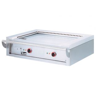 Diamond | Elektrische "Teppanyaki" plaat, 2 zones (2x 5,85 kW), tafelmodel -Top- | TPE2-12/T