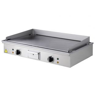 Diamond | Teppanyaki elektrische plaat, 2 zones (2x 5 kW), tafelmodel | TYE-90/T-N