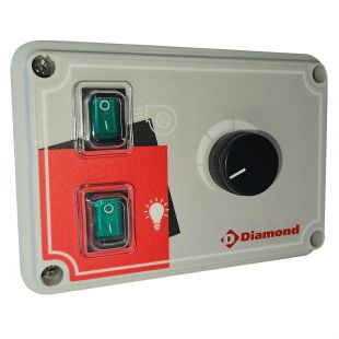 Diamond | Electronische variator + LED- schakelaar | VK5/B