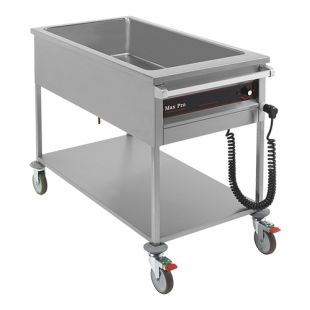 MaxPro | bain marie wagen