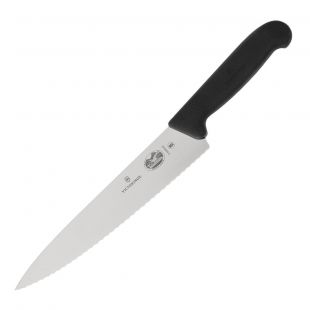 Victorinox Fibrox gekarteld vleesmes 22cm