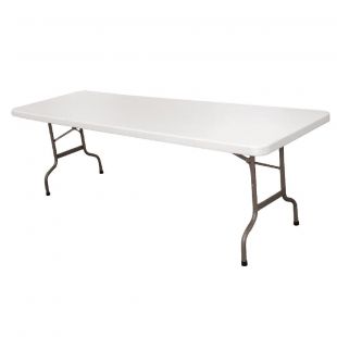 Bolero inklapbare tafel 244cm wit