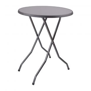 Attends | Statafel Barcelona Antraciet inklapbaar in- en outdoor 85cm rond 