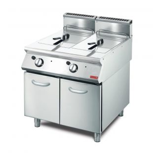 Gastro M 700 gas friteuse 2x 13L 70/80 FRG