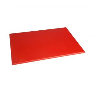 Hygiplas HDPE snijplank rood 450x300x12mm