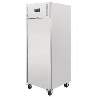 Polar U-serie professionele 1-deurs vriezer RVS 650L