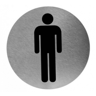 Mediclinics | Pictogram man RVS - AC-14284