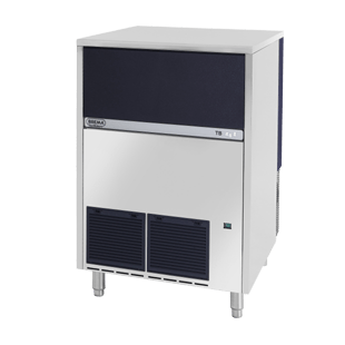 Brema TB1405 professionele crushed ice machine met bunker, luchtgekoeld